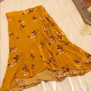 Free People Wrap Skirt